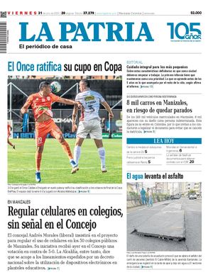 Portada 31 de julio del 2026