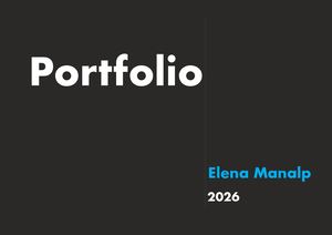 Elena Manalp Portfolio