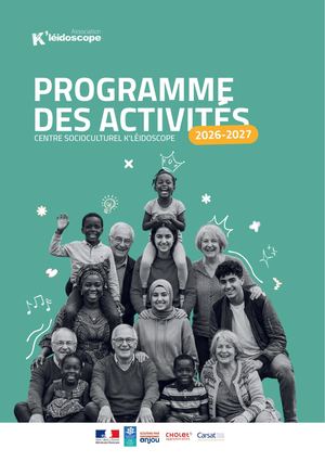 Programme Annuel 2026 2027 Kleidoscope