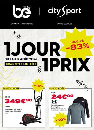 Be SPort, City Sport_1 jour = 1 prix