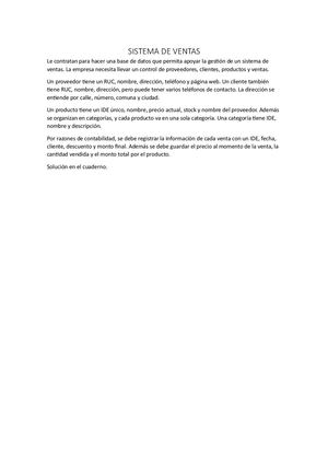 Sistema De Ventas