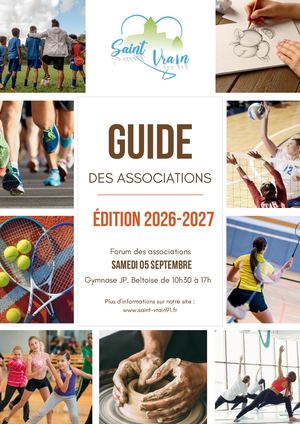 Guide Des Associations Saint-Vrain 2026-2027