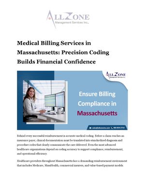 Medical Billing Services in Massachusetts: Precision Coding Builds Financial Confidence