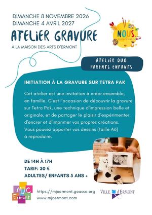Gravure Workshop Annika 2026 2027