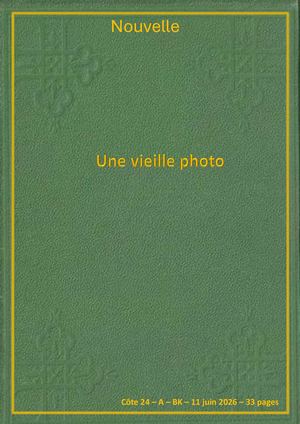 BK - Une vieille photo