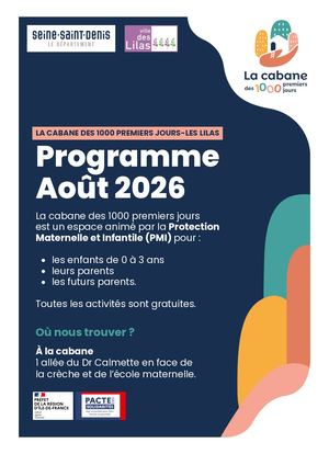 cabane 1000 premiers jours Lilas Aout