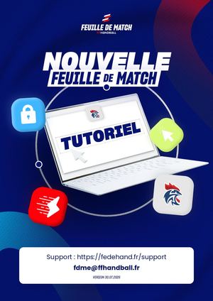 FR                                                                                               Tutoriel officiel de la feuille de match électronique (FDME)