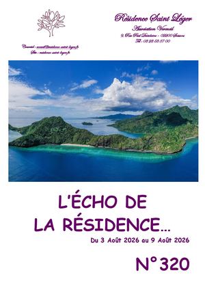 Le Journal De La Rsl 320 Du 03 08 26