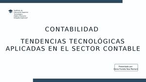 TENDENCIAS TECNOLOGICAS APLICADAS EN EL SECTOR CONTABLE