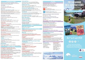 Programme D'Animations site