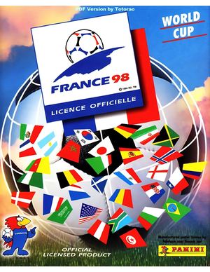Album Panini Mundial 1998 Francia Restaurado