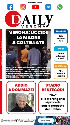 Daily Verona 31 Luglio 2026