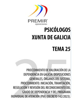 TEMA 25 - RESUMEN