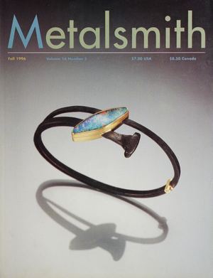 Metalsmith Vol 16 No 5 - 1996