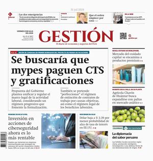 2026 07 31 Diario Gestion