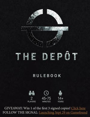 THE DEPÔT - Official Rulebook | Tactical Boss-Battler Board Game