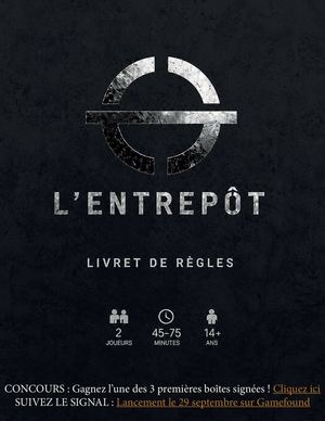 L'ENTREPÔT - Livret de Règles Officiel | Jeu de Société Tactique