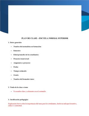 Formato Plan Clase 2026