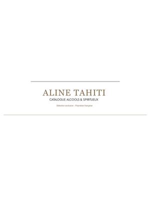 Catalogue Alcool TTC 2026