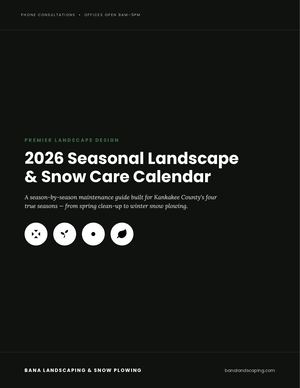 Bana Landscape Maintenance Calendar