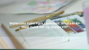 Watercolor Paint Pack Essentials: What's In An Ideal Quick Set-Up Starter Kit?