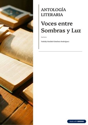 Voces Entre Sombras Y Luz