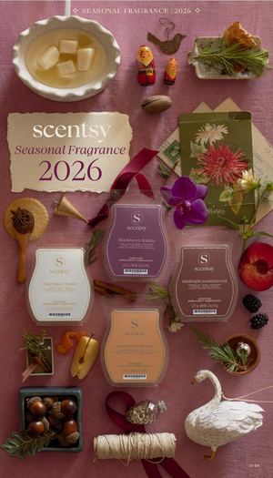 Scentsy 2026 Seasonal Fragrance Brochure