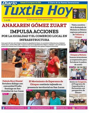 Tuxtla Hoy 01 De Agosto 2026 Ok
