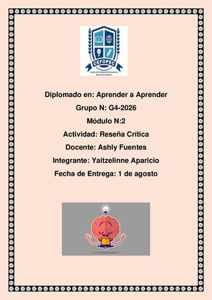 Ensayo Crítico (1)