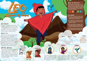 Infografía Leo Y El Atrapador De Nubes
