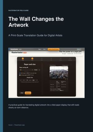 The Wall Changes the Artwork