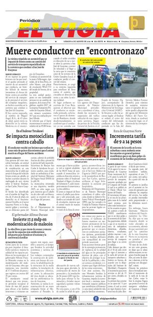 01 de agosto del 2026