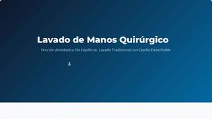Lavado De Manos Quirúrgico (1)