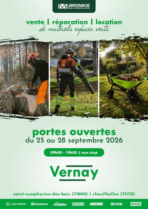 VERNAY - Portes Ouvertes Automne 2026