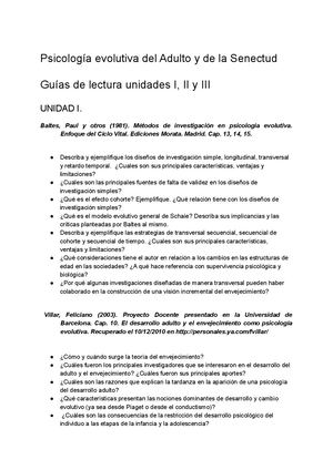 Guías De Lectura I, Ii Y Iii (1)