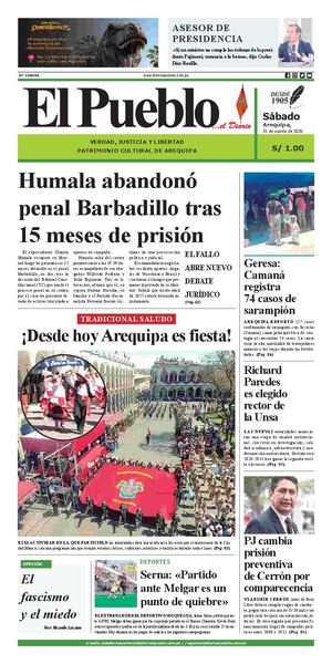 2026 08 01 Diario El Pueblo Aqp