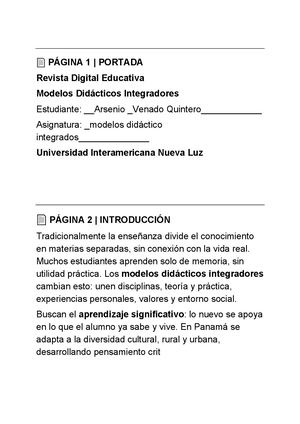 Examen Final De Modelo Didactico