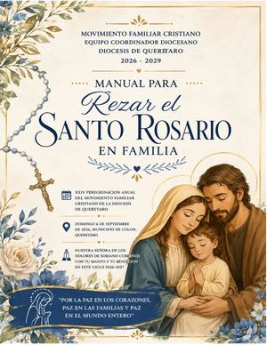 Manual Santo Rosario 1ra Versión