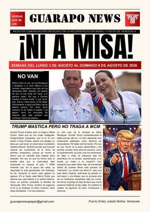 Guarapo News Del 3 Al 9 De Agosto De 2026