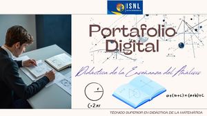 Portafolio Didáctica Del Análisis Matemático