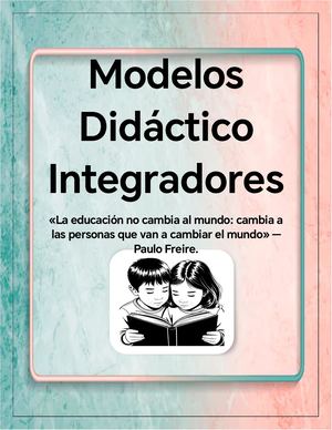 Modelos Didáctico Integradores Revista 112808