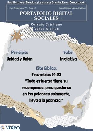 Portafolio Digital – Ciencias Sociales 2026