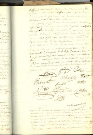 1847 Délibérations