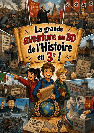 La grande aventure de l'Histoire de 3e en BD (Civils et militaires durant la Première guerre mondiale)