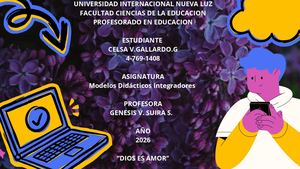 Examen Modelos Didacticos Integradores