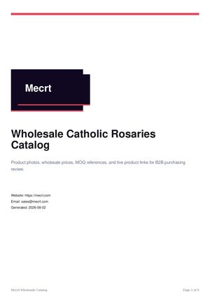 Mecrt Catalog Catholic Rosaries 3