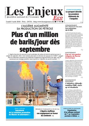 LES ENJEUX ECO N°954