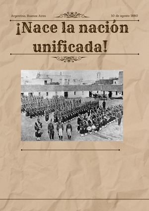 Flyer Noticias Newsletter Vintage Antiguo Marrón