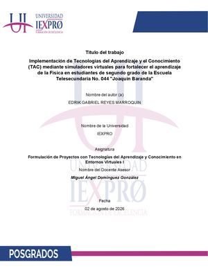 Segundo Avance De Proyecto