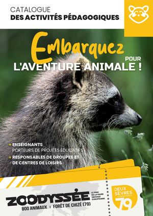 Catalogue Pédagogique 2026 - Zoodyssée